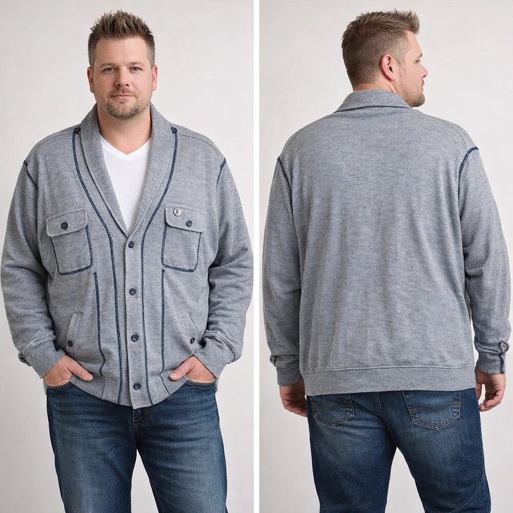 NWT Artful Dodger Collared Sweater 3XL